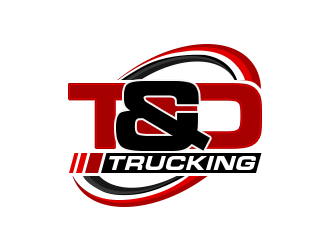 T&D Trucking logo design by ProfessionalRoy