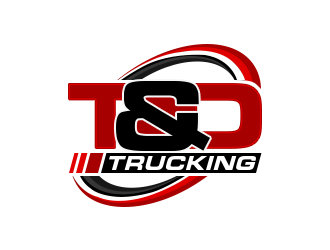 T&D Trucking logo design by ProfessionalRoy