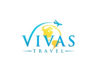 VIVAS TRAVEL logo design by usef44