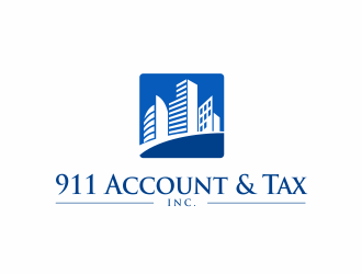 911 Account & Tax, Inc. logo design by agus