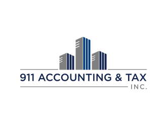 911 Account & Tax, Inc. logo design by ammad