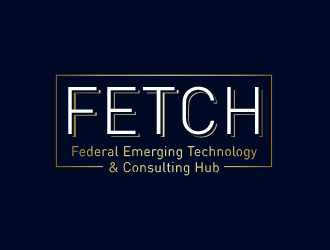 Federal Emerging Technology & Consulting Hub (FETCH) logo design by BeDesign