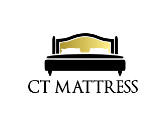 CT Mattress logo design by JessicaLopes