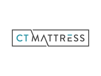 CT Mattress logo design by akilis13