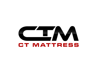 CT Mattress logo design by evdesign
