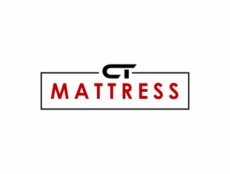 CT Mattress logo design by giphone
