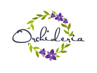 Orchideria logo design by Lovoos