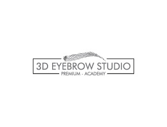3D Eyebrow Studio  logo design by wongndeso