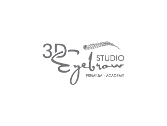 3D Eyebrow Studio  logo design by wongndeso