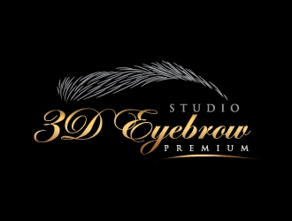 3D Eyebrow Studio  logo design by J0s3Ph