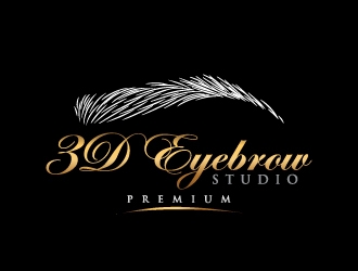 3D Eyebrow Studio  logo design by J0s3Ph