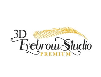 3D Eyebrow Studio  logo design by Roma