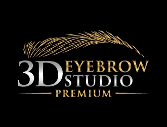 3D Eyebrow Studio  logo design by LogOExperT