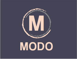 Modo logo design by up2date