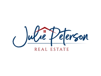 Julie Peterson Real Estate logo design by Abril