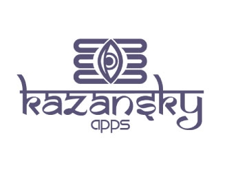 KazanskyApps logo design by KreativeLogos