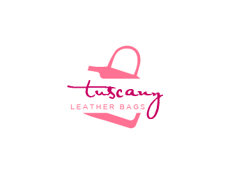 TUSCANY LEATHER BAGS logo design by tukangngaret