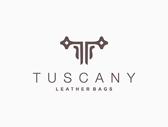 TUSCANY LEATHER BAGS logo design by MCXL