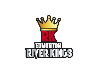 Edmonton River Kings logo design by aryamaity
