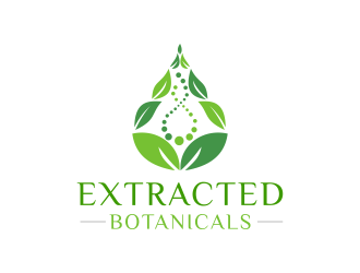Extracted Botanicals logo design by N3V4
