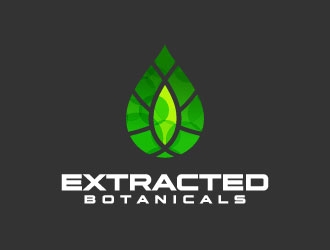 Extracted Botanicals logo design by AYATA