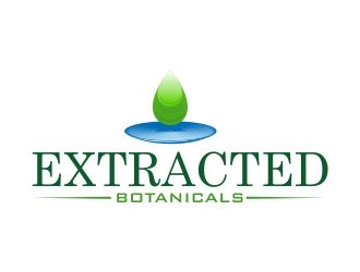 Extracted Botanicals logo design by naldart