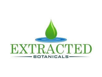 Extracted Botanicals logo design by naldart