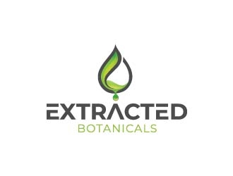 Extracted Botanicals logo design by zinnia