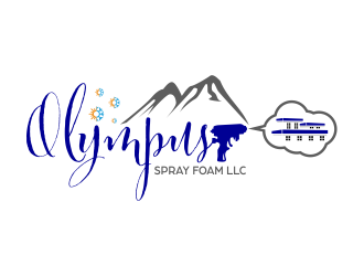 Olympus Spray Foam LLC logo design by qqdesigns