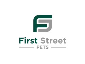 First Street Pets logo design by superiors