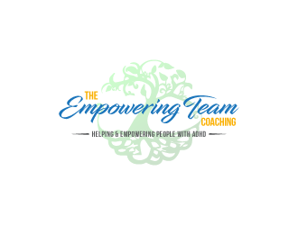 The Empowering Team        Coaching, Helping & Empowering People with ADHD logo design by PRN123