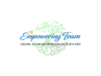 The Empowering Team        Coaching, Helping & Empowering People with ADHD logo design by PRN123