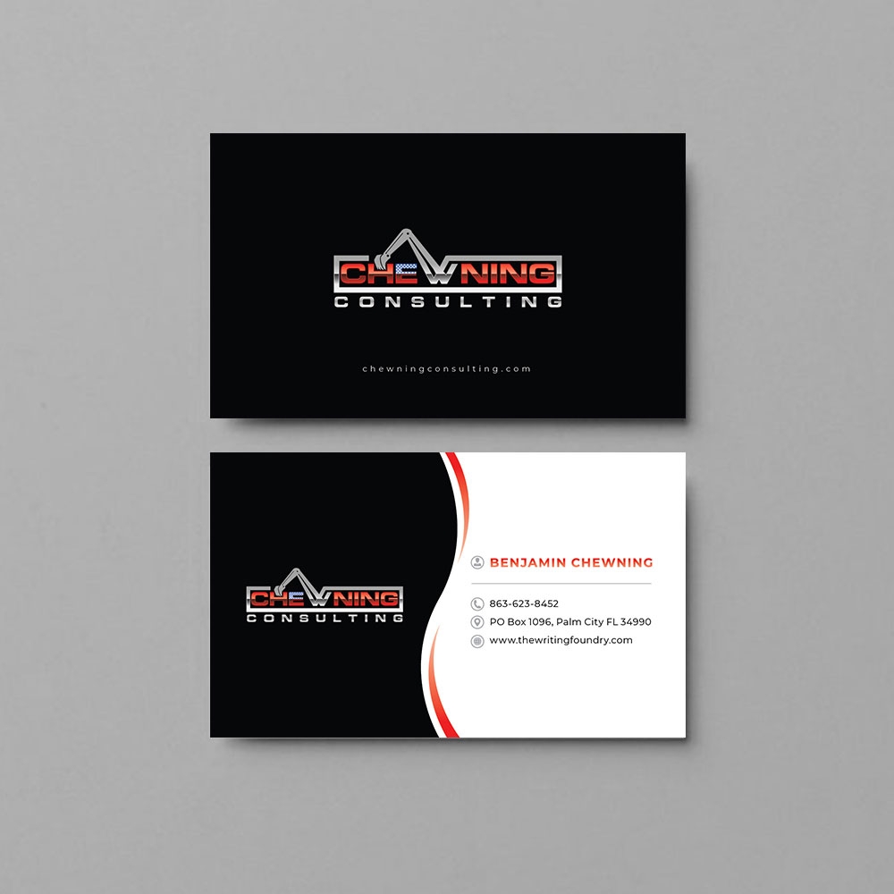CHEWNING CONSULTING  logo design by keptgoing