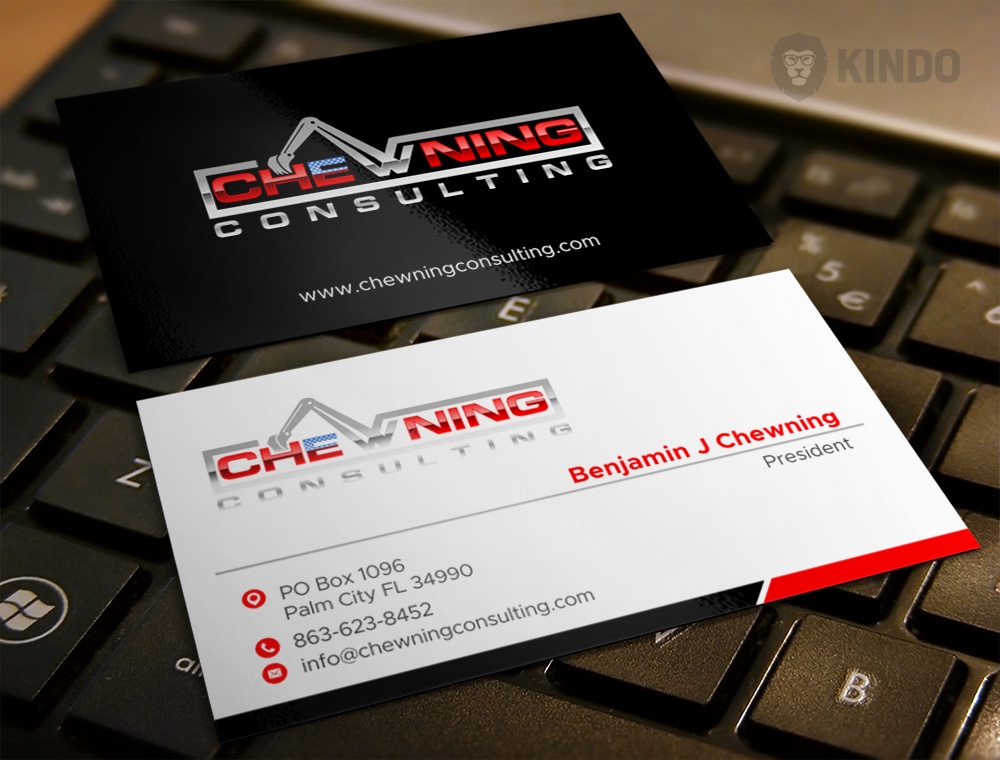 CHEWNING CONSULTING  logo design by Kindo