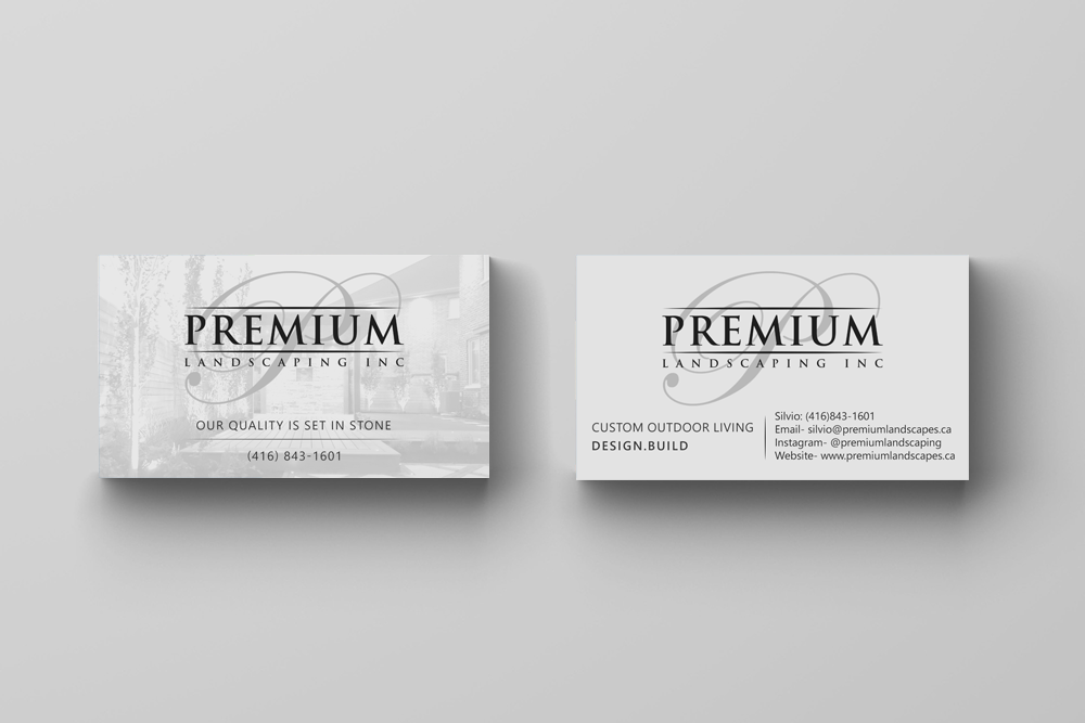 premium landscaping inc logo design by ProfessionalRoy