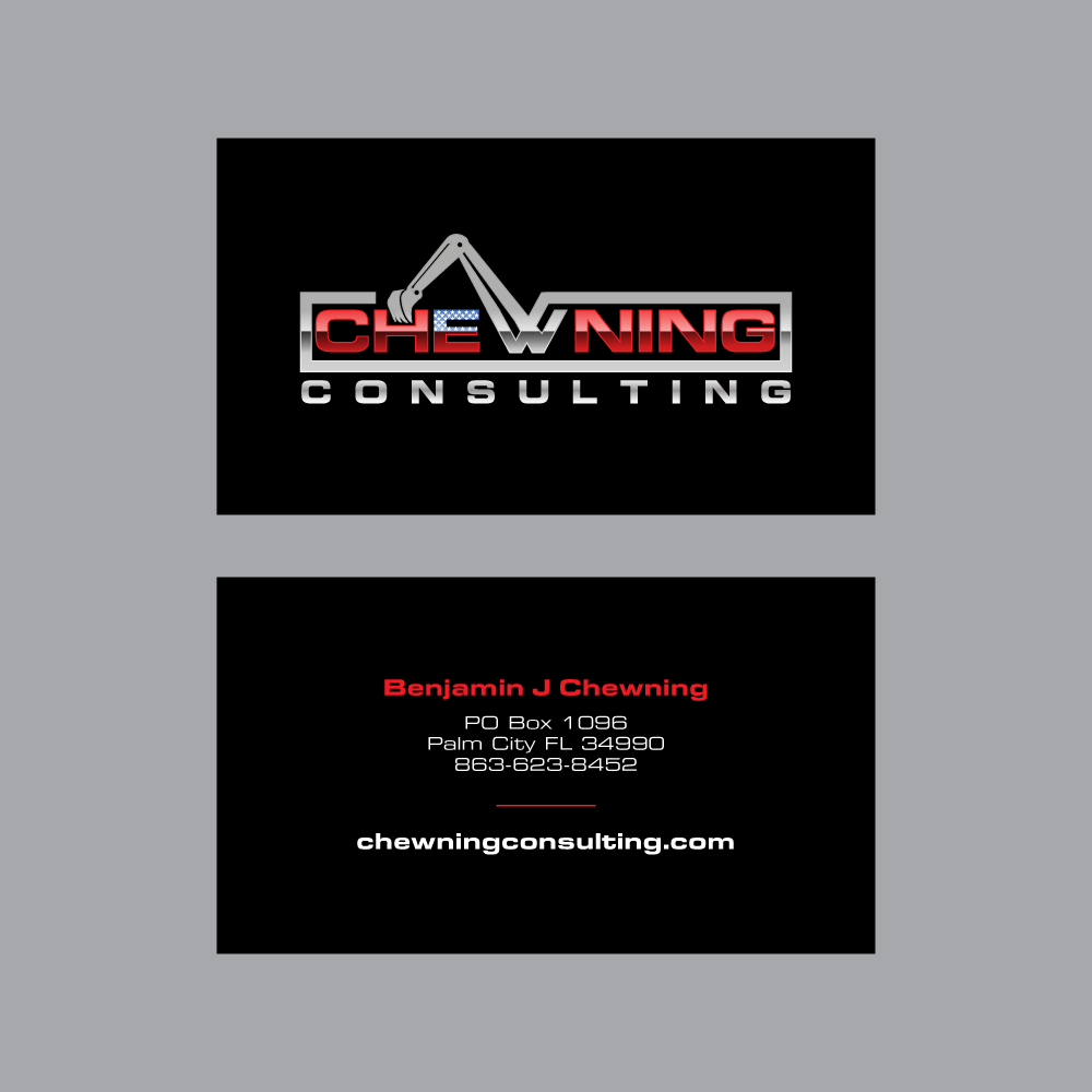 CHEWNING CONSULTING  logo design by WRDY