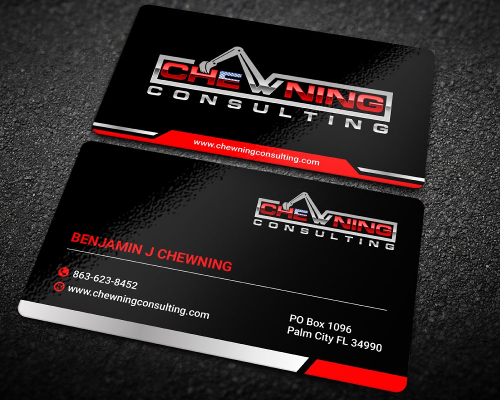 CHEWNING CONSULTING  logo design by Boomstudioz