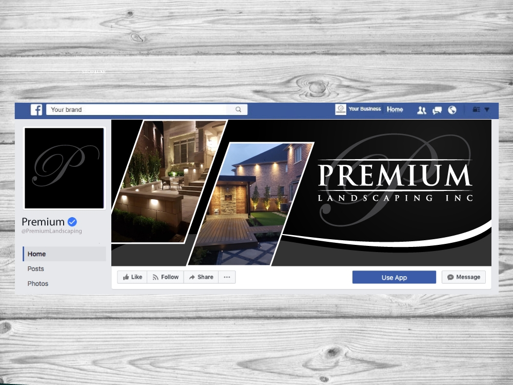 premium landscaping inc logo design by jaize