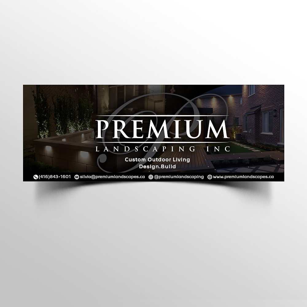 premium landscaping inc logo design by scriotx