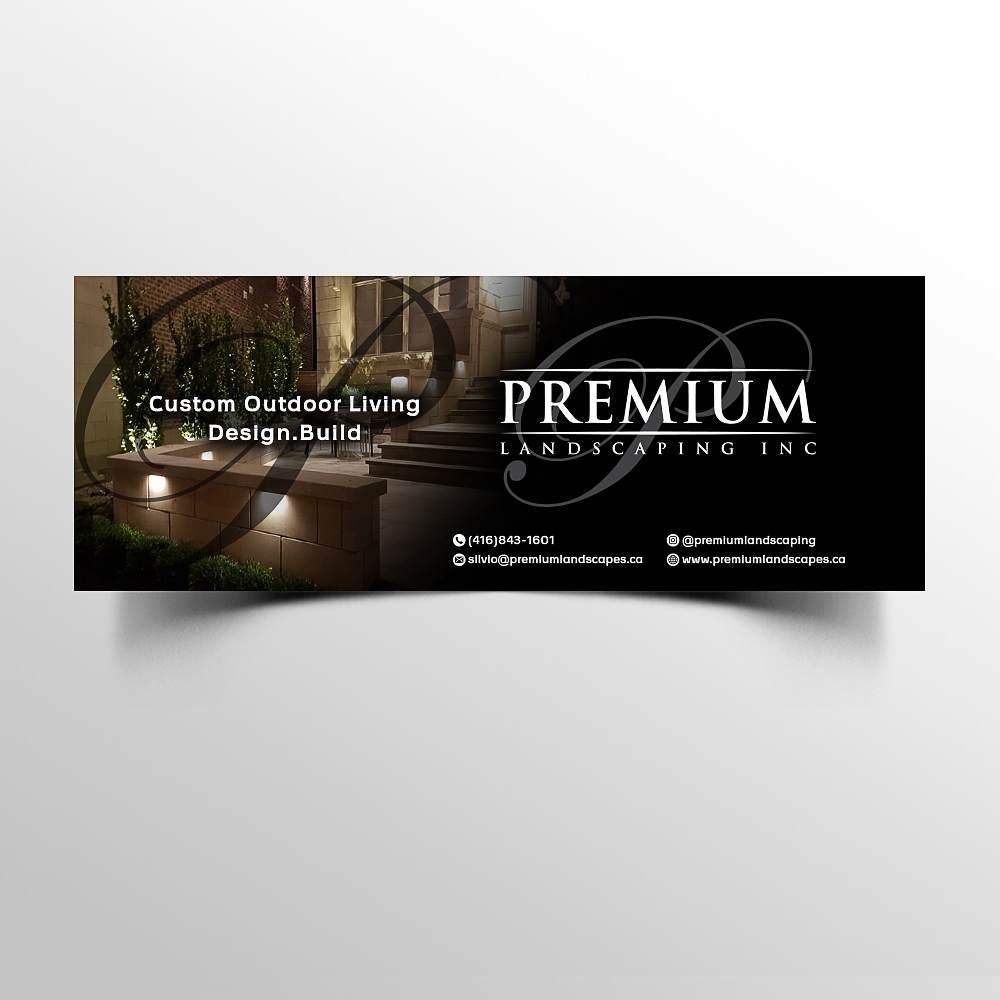 premium landscaping inc logo design by scriotx