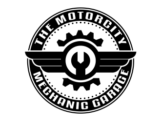 The Motorcity Mechanic Garage logo design by Mardhi