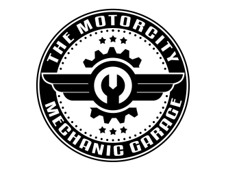 The Motorcity Mechanic Garage logo design by Mardhi