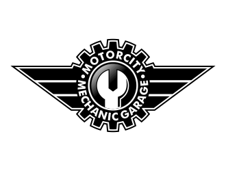 The Motorcity Mechanic Garage logo design by Kruger
