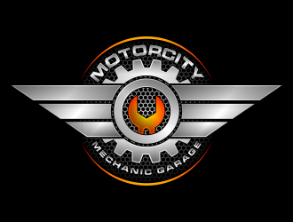 The Motorcity Mechanic Garage logo design by Cekot_Art