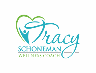 Tracy Schoneman Wellness Coach logo design by agus