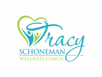 Tracy Schoneman Wellness Coach logo design by agus
