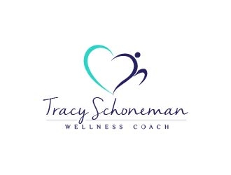 Tracy Schoneman Wellness Coach logo design by usef44