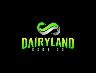 DAIRYLAND EXOTICS logo design by jaize