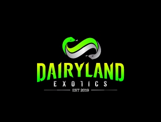 DAIRYLAND EXOTICS logo design by jaize