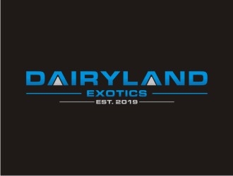 DAIRYLAND EXOTICS logo design by sabyan